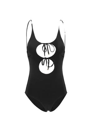 Maison Anami cut-out reversible swimsuit - Black