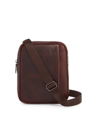 Osprey small Carter logo-embossed messenger bag - Brown