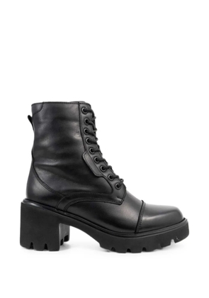 SERGIO MORETTI FIRENZE lace-up ankle boots - Black