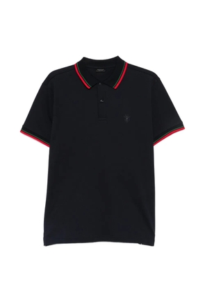 Gucci Web-stripe polo shirt - Blue