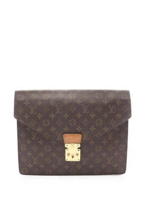Louis Vuitton Pre-Owned 1988 Senateur folder - Brown