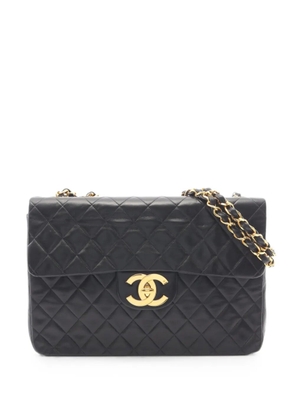 CHANEL Pre-Owned 1991-1994 Decamatlassé 34 shoulder bag - Black