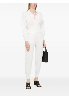 ART ESSAY knitted cardigan - White
