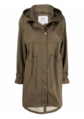 Woolrich Havice zip-front parka coat - Green