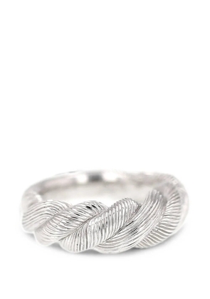 Poiray 2020s Dune de Poiray twisted ring - Silver