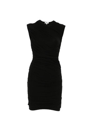 AGOLDE Ester ruched sleeveless mini dress - Black