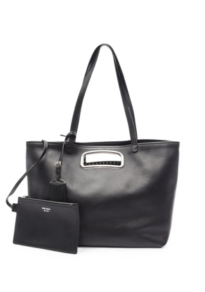 Prada Pre-Owned 2010s leather tote bag - Black