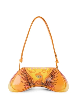 Diesel Play graphic-print shoulder bag - Orange