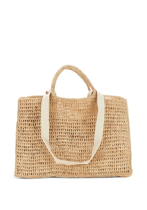 Helen Kaminski Anika woven-design tote bag - Neutrals