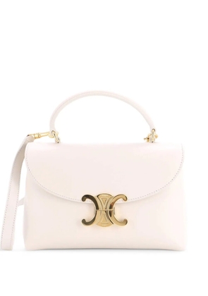Celine Pre-Owned Nino Top Handle Bag Leather Teen satchel - Neutrals