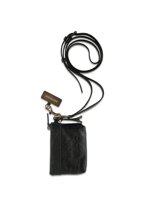 Balenciaga Le City phone strap - Black