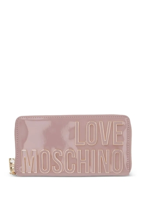 Love Moschino logo wallet - Pink