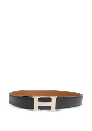 Hermès Pre-Owned Constance leather belt - Black