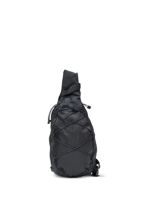 C.P. Company logo-lettering backpack - Grey