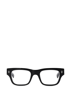 Chrome Hearts Crypdic rectangle-frame glasses - Black