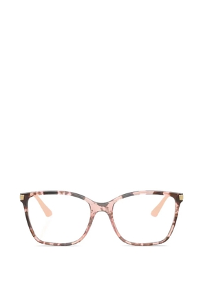 Vogue tortoiseshell-effect square-frame glasses - Pink