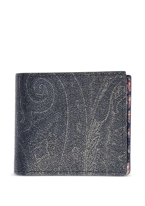 ETRO Arnica Paisley-print wallet - Black