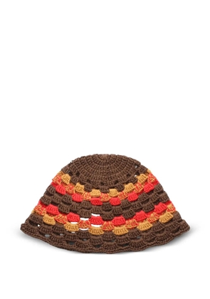 Christian Dior Pre-Owned 2020s crochet hat - Brown