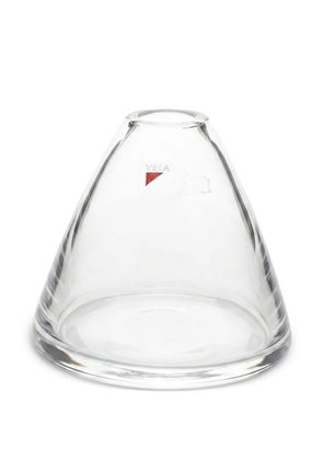 COLLEVILCA Dondolo crystal vase - White