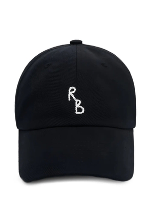Ruslan Baginskiy hand-embroidered baseball cap - Black