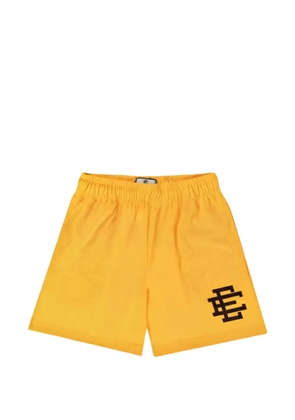 ERIC EMANUEL mesh texture shorts - Yellow