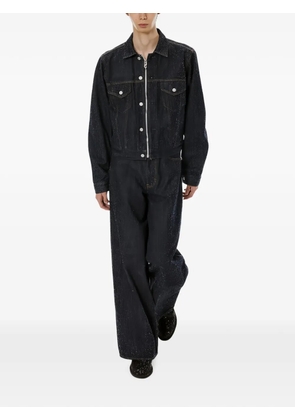MASU bouclé baggy jeans - Blue