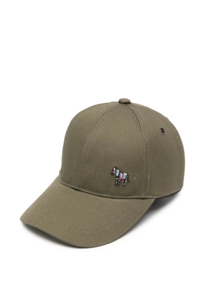 Paul Smith logo-patch baseball cap - Green