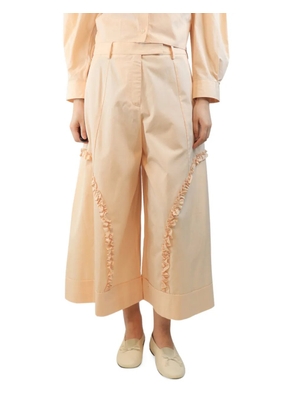 Simone Rocha pointed-collar trousers set - Orange