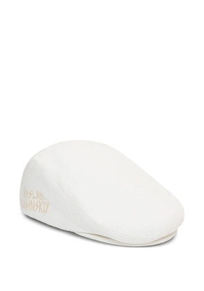 Ruslan Baginskiy Ivy logo-embroidered cotton cap - White