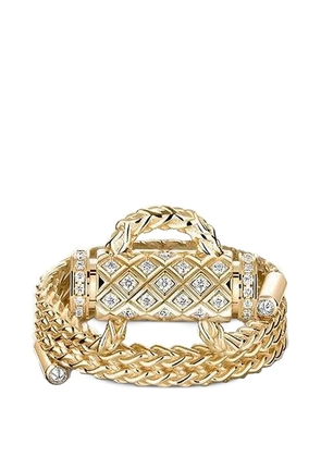 Nouvel Heritage Latch diamond ring - Gold