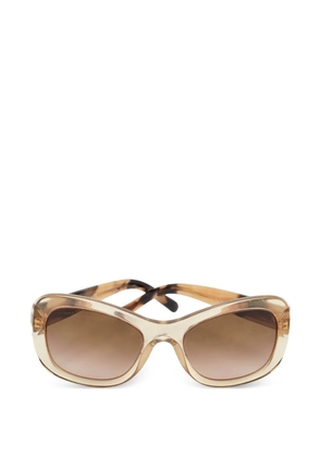 Burberry Pre-Owned cat-eye sunglasses - Neutrals