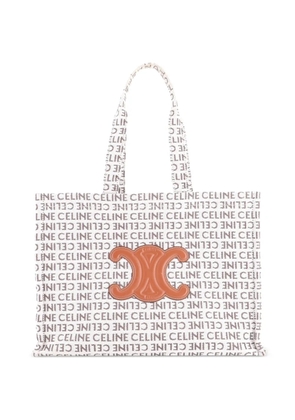 Celine Pre-Owned Cabas Thais All Over Logo Jacquard Large tote bag - Neutrals