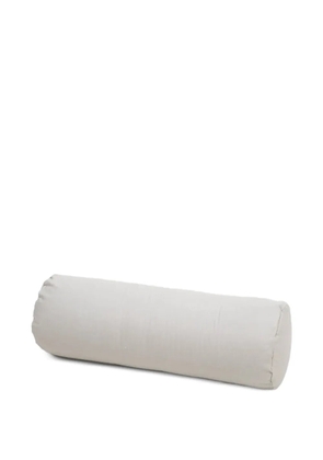 Casall logo-embroidered yoga bolster pillow - Neutrals