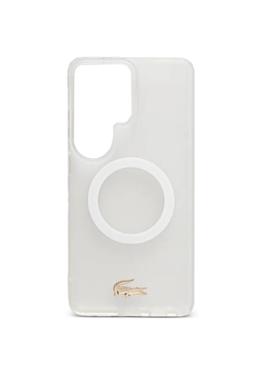 Lacoste logo-plaque Samsung Galaxy S26 Ultra case - White
