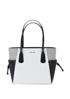 Michael Kors large Voyager monogram-print tote bag - White