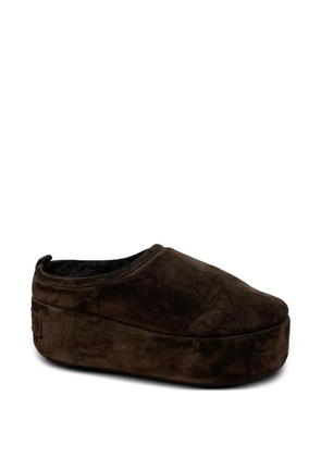 Balenciaga Alaska platform shoes - Brown