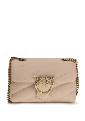 PINKO mini Love Bag quilted-leather cross body bag