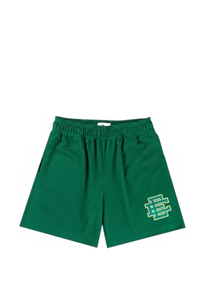 ERIC EMANUEL logo-detail track shorts - Green