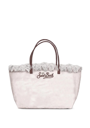 MC2 Saint Barth City fringed tote bag - White