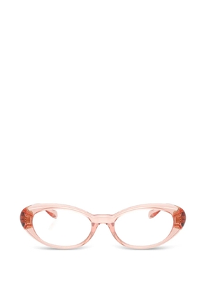 Versace Eyewear oval-frame glasses - Pink