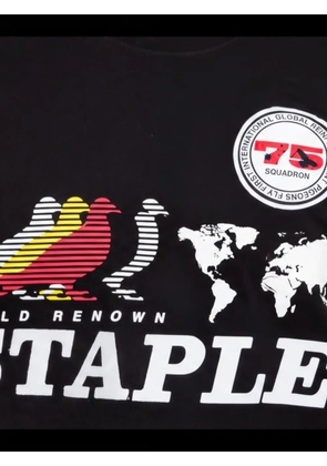 Staple graphic-print T-shirt - Black