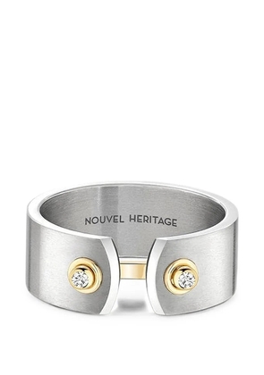 Nouvel Heritage Paris From The Sky Mood diamond ring - Silver