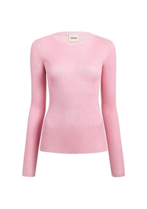 KHAITE Mosi top - Pink