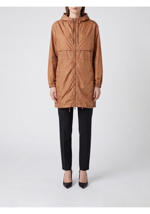 SEMICOUTURE Knee-Length Hooded Technical Fabric Parka
