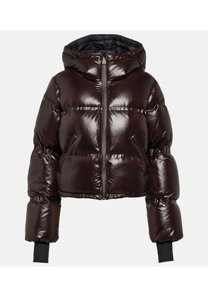 Aztech Mountain Minnie cropped down ski jacket