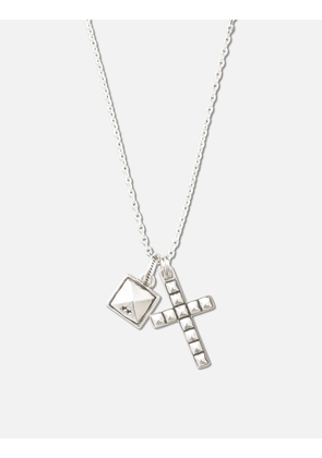 Studded Cross Necklace