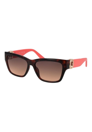 Guess Brown Plastic Sunglasses