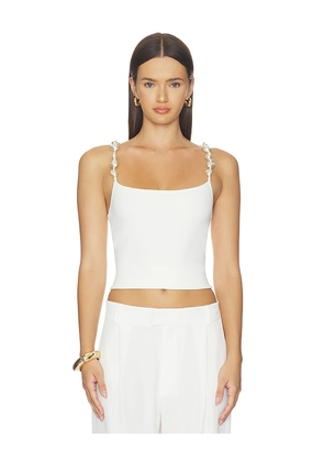 Cult Gaia Praia Top in White. Size L. Also in M, S, XS.