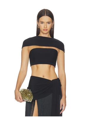 Cult Gaia Brett Top in Black. Size L. Also in M, S, XS.