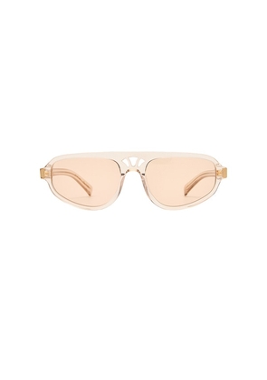 Luv Lou The Dakota Sunglasses in Beige.